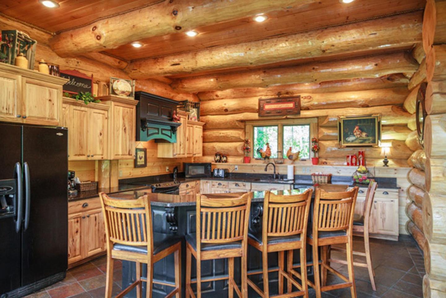 Big Bear Ridge Lodge - Breathtaking Mountain Views And Private Forest Scenes In Amazing Large Log Cabin Gatlinburg Exterior foto